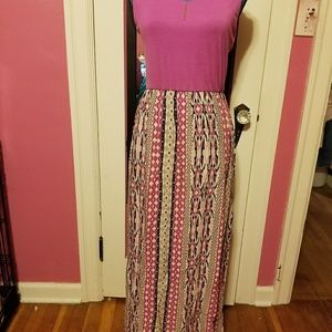 Maxi summer dress